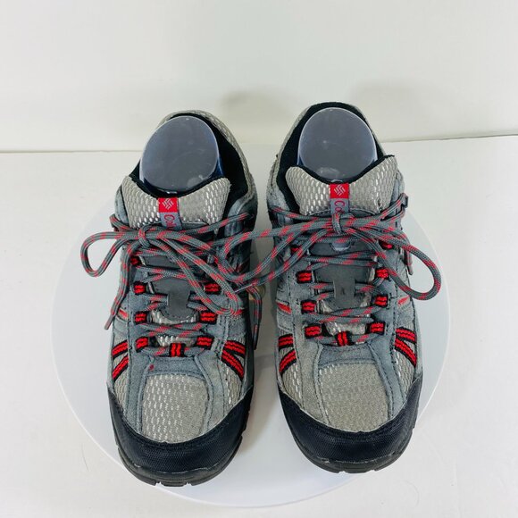 Columbia Womens Size 6 Pisgah Peak Waterproof Trail Shoe Comfort Grey (Youth 6 ) - Picture 5 of 7